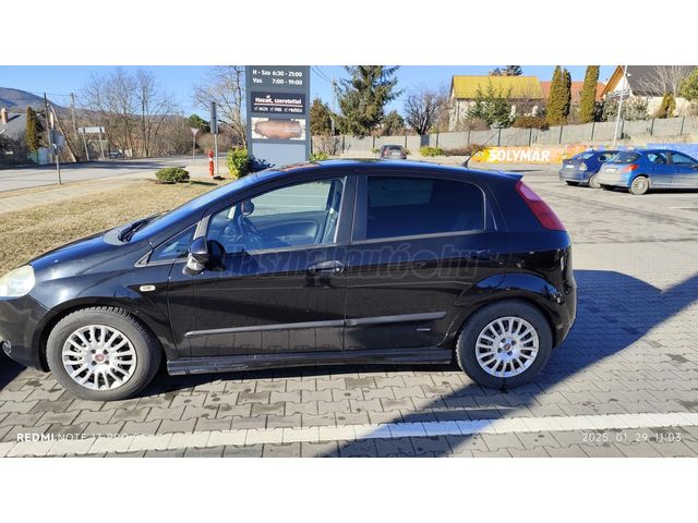 Elad Haszn Lt Fiat Grande Punto Jtd Dynamic Fekete Sz N