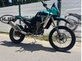 KOVE 800X RALLY - KÉK SZÍNBEN - TESZTMOTOROZÁS TEREPEN ÉS ASZFALTON IS