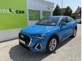 AUDI Q3 Sportback 35 TDI S line S-tronic Szervizkönyv / Navi / Ülésfűtés / Sávtartó / ÁFA-s számla!