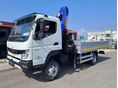 MITSUBISHI Canter 6C18 4WD összkerekes platós darus KÉSZLETRŐL