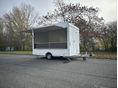 EGYEDI ÚJ Büfékocsi Food Truck akár Lángosos 3.6m / M / 1.3t / 220V / Bútor