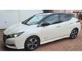 NISSAN LEAF Tekna 40kWh (Automata) FULL EXTRA.Gyöngyházfehér-fekete. Friss szervíz. Friss műszaki.Új gumik
