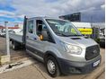 FORD TRANSIT 2.2 TDCi 350 MWB Trend 5 MÉTERES PLATÓ. DUPLAKEREKES. MAGYARORSZÁGI SZERVIZKÖNYV!
