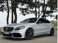 MERCEDES-AMG C 63 S 9G-TRONIC Végig Márkaszervíz-Hud-360kam-2xÜfű/Szellő-Pano-Kerámia