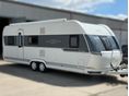 HOBBY 650 KMFE DeLuxe Edition Omnistor. Elősátor. Biciklitartó. Klíma. TV. Mikro