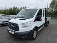 FORD TRANSIT 2.0 TDCi 350 MWB Trend (7 személyes ) 1. tulaj/ Magyar/ Klímaberendezés / Duplakabin plató/ Áfás!