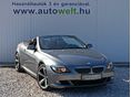 BMW 630i Cabrio (Automata) 3 ÉV GARANCIA. VALÓS KM. GYÖNYÖRŰ!