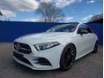 MERCEDES-BENZ A 200 AMG Line 7G-DCT Limuzin Burmester Audio PANOTETŐ LED 19ALU