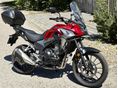 HONDA CB 500 X Magyarországi motor_ABS_nagy bukókeret_zselés ülés_középsztender._Garmin navi
