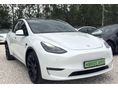 TESLA MODEL Y Long Range AWD (Automata) GYÖNGYHÁZFEHÉR. 63000 KM. ENHANCED AUTOPILOT. 20 ZOLL. 92.6 % AKKU