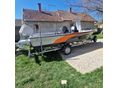 CORALLO PRO 570  pergető-horgász. családi hajó utánfutóval
