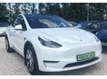 TESLA MODEL Y Long Range AWD (Automata) GYÖNGYHÁZFEHÉR. 82000 KM. VONÓHOROG. AMD RYZEN. PARKSZENZOR. 92.2 % AKKU