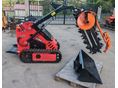 EGYEDI rakodógép folyamatos árokásó