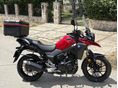SUZUKI DL 250 Magyarországi motor_ABS_Bukócső_Nagy dobozzal_oldaldobozkonzol_magas plexi