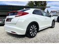 HONDA CIVIC 2.2 CTDi Sport GYÖNGYHÁZFEHÉR/MEGKÍMÉLT/17-ES ALU/RADAROK/KAMERA/LED MENETFÉNY/NAVI/TEMPOMAT/KÉ