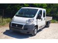 FIAT DUCATO 2.3 Mjet LH2 3.5 t / DUPLAKABIN + PLATÓ / 3.5T / VONÓHOROG(2.5T) / KLIMA / 7 FŐS