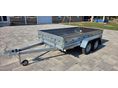 NIEWIADOW BS750 3 m 2 tengelyes 750kg billenő platós utánfutó