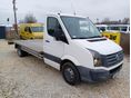 VOLKSWAGEN CRAFTER 2.0 CR TDI 30 L1H1 BlueMotion 5 méteres plató.Duplakerekes.Klíma.171000 km.3.5 t horog