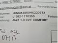 HONDA JAZZ 2017/7 - 13