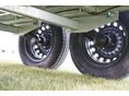 Új kézi pumpás, billenős, 750kg-os utánfutó rendszámmal bruttó 1.248.000 Ft
