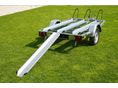 TPV TRAILERS Motorszállító új utánfutó (2+1 sínes) rendszámmal akciósan bruttó 459.000 Ft