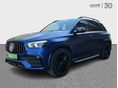 MERCEDES-BENZ GLE 350 de 4Matic 9G-TRONIC EQ Power AMG Line/ MANUFAKTUR briliáns kék szatén védőfóliával/ 360 fokos kamera/ P.tető