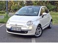 FIAT 500 1.2 8V Lounge Dualogic Automata !! Gyöngyház fehér!! Friss műszaki!!