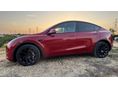 TESLA MODEL Y Long Range AWD (Automata) Gyönyörű piros metál. 1 tulajos. EAP. Új sport gumik. Garanciális