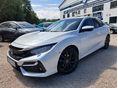 HONDA CIVIC 1.0 T Elegance Navi CVT 54.980.Km! Navi! Led! Sávtartó! Tempomat! Vészfék! Kamera! Gyöngyházfehér!