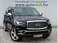 INFINITI QX80 5.6 V8 4x4 ACTIVE LUXURY. CAPTAIN'S CHAIRS. 3 ÉV GARANCIA. VALÓS KM. 3.5 tonnás