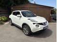 NISSAN JUKE 1.2 DIG-T Tekna BŐR BELSŐ. NAPFÉNYTETŐ. 360KAMERA. ÚJ GUMIK