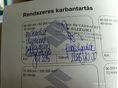 Végig szakszervíz által vezetett szervízkönyv