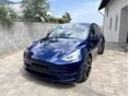 TESLA MODEL Y Performance AWD (Automata) EAP. Gyári horog. hófehér belső. friss Tesla szerviz