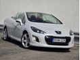 PEUGEOT 308 CC 2.0 HDi Sport Pack Gyöngyház fehér szín Konyak barna bőr belsővel