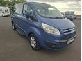 FORD TOURNEO CUSTOM TITÁNIUM ! HOSSZITOTT KIVITEL ! BÖR ÜLLÉSEK ! DUPLA KLIMA !