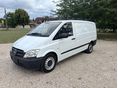 MERCEDES-BENZ VITO 110 CDI ECO K Long/horog/klíma/tetősín/140.000km
