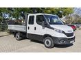 IVECO 35 DailyS 12 D 3450 7SZEMÉLYES DUPLAKABINOS/ 2.82mX2.07m PLATÓ/ KLÍMA/ VONÓHOROG 3500KG/GARANTÁLT KM