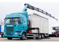 SCANIA G410 Curtain-Side Truck / Crane (PM-230) / Remote Control / Tail
