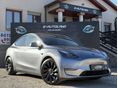 TESLA MODEL Y Performance AWD (Automata) 90% SOH. QUICKSILVER. NÉMET GYÁRTÁS. AMD RYZEN. MÁTRIX LED. KORMÁNYFŰTÉS