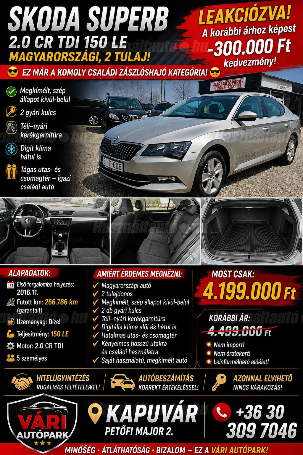 SKODA SUPERB 2016/11 - 1