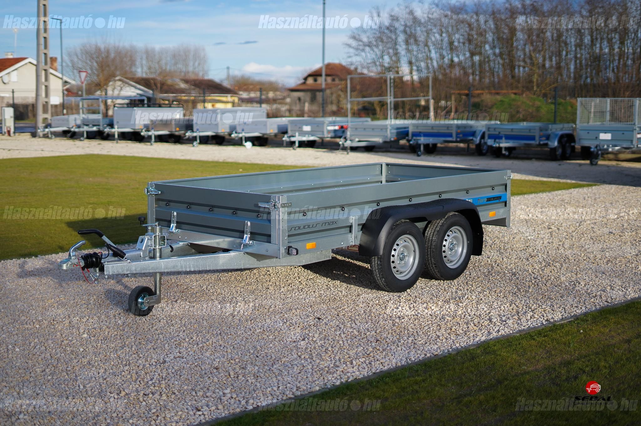 Faro Solidus Max 300 utánfutó (2700kg) - rendszámmal