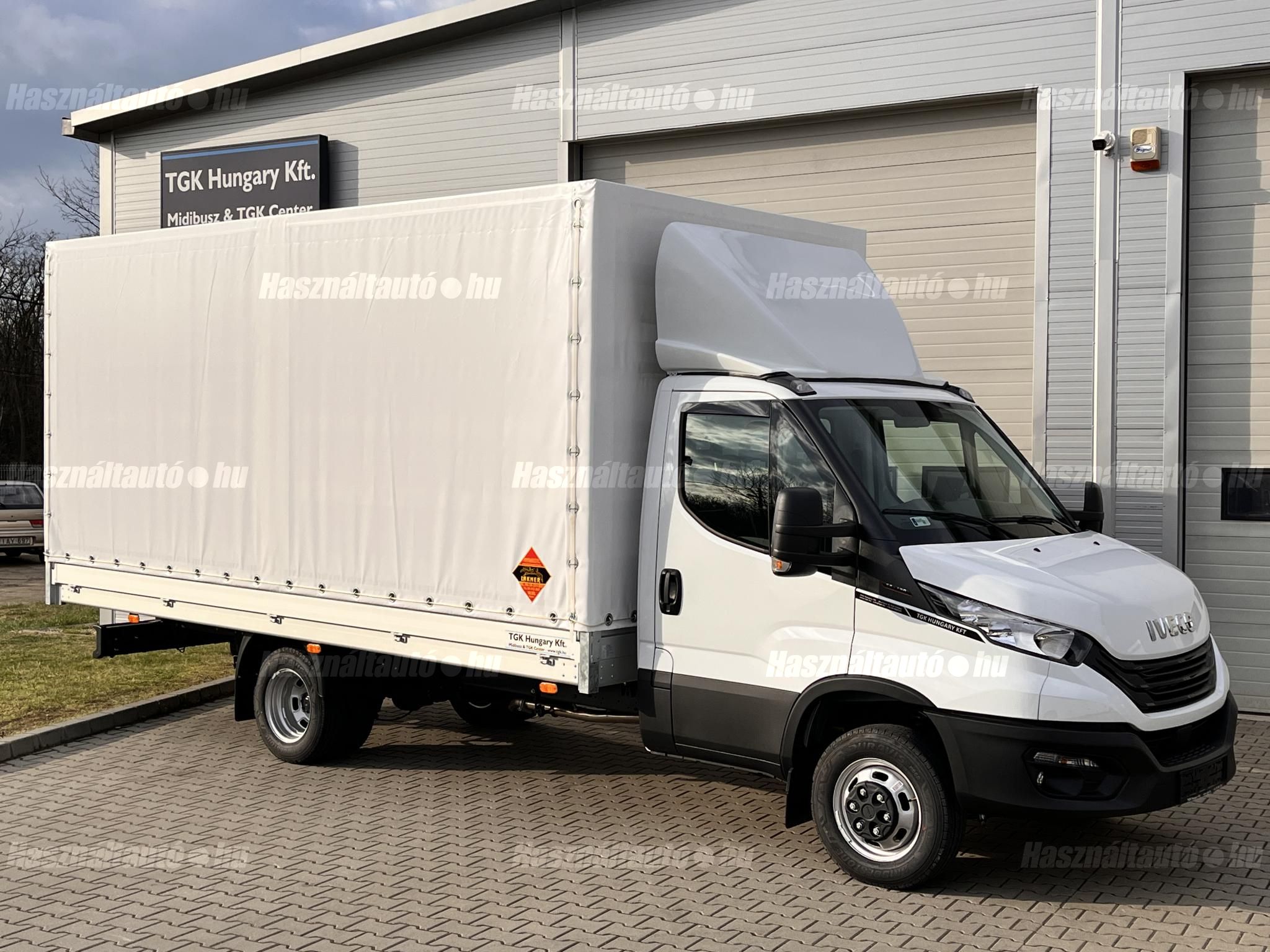 IVECO DAILY 35C18H ÚJ platóponyva 5 m hosszú raktér