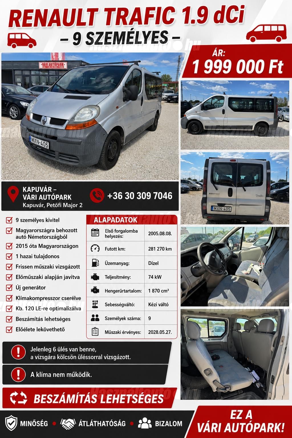 RENAULT TRAFIC 2005/8 - 1