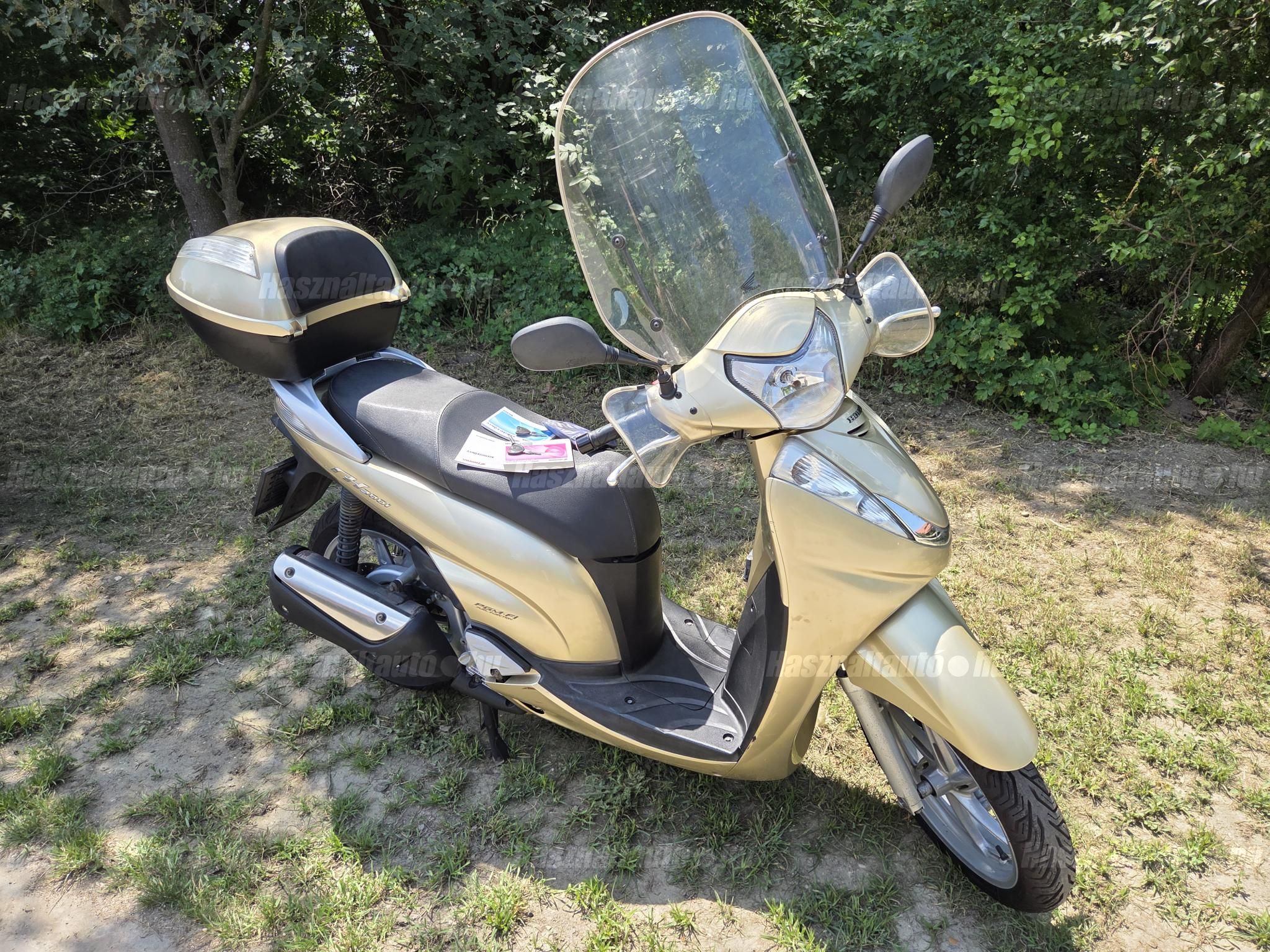 Gyári Plexi+markolatvédő!