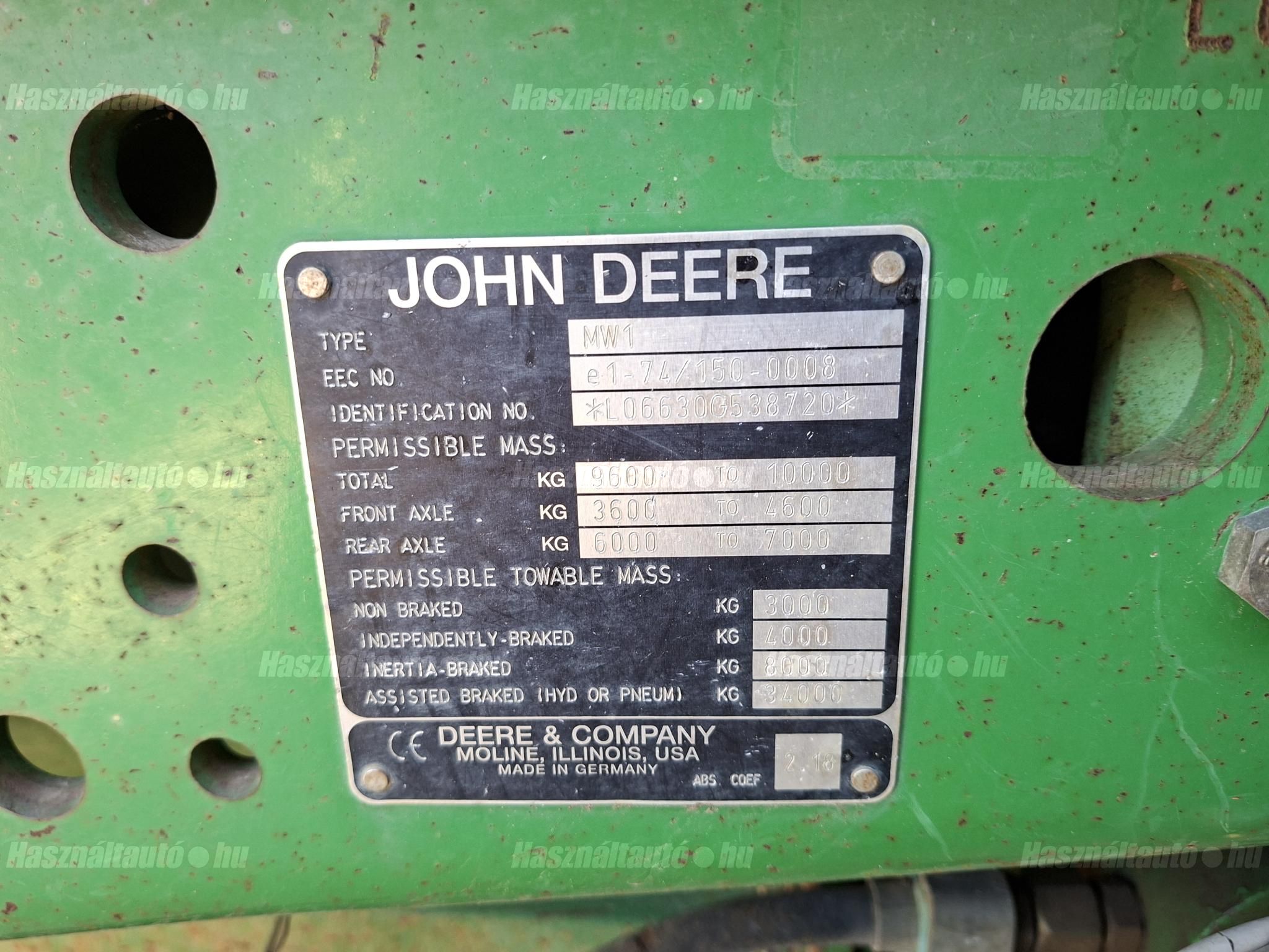 JOHN DEERE 2007 - 1