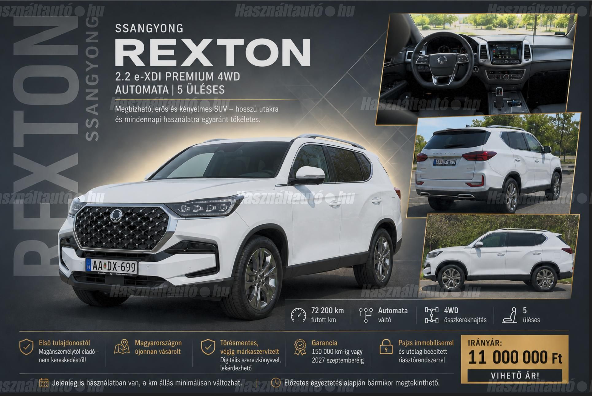 SSANGYONG REXTON 2022/9 - 1