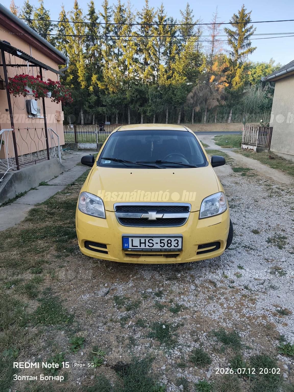 CHEVROLET AVEO 2008/5 - 1