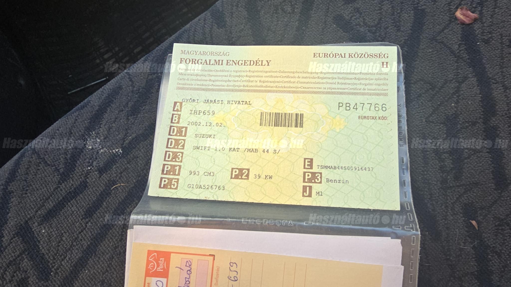 SUZUKI SWIFT 2002/12 - 1