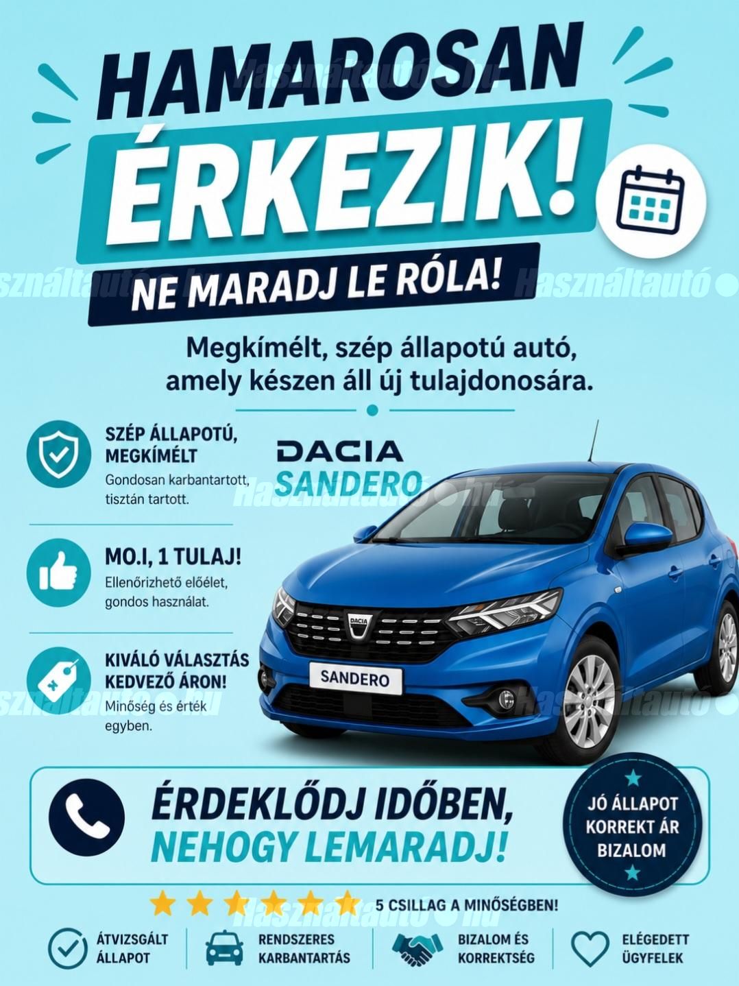 DACIA SANDERO 2015/4 - 1