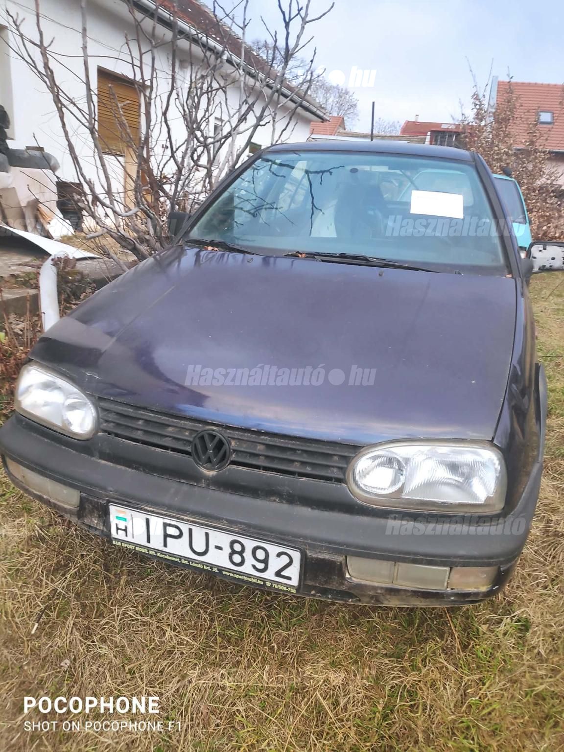 VOLKSWAGEN GOLF III 1996 - 1